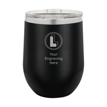 POLAR CAMEL 12oz STEMLESS WINE GLASS - 0