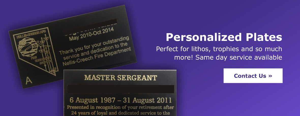 Web banner   personalized plates