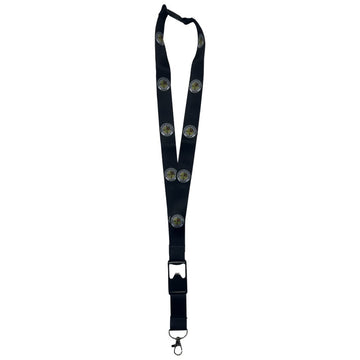 Advanced Instructor Course (AIC) Patch Branded Lanyard with Breakaway Clasp and Bottle Opener.