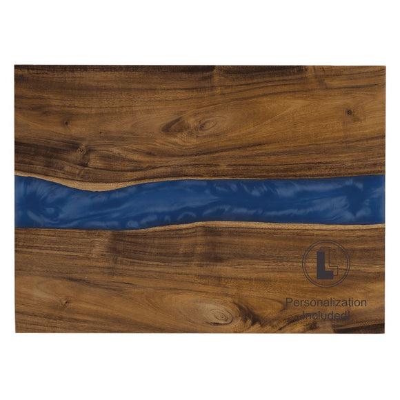 ACACIA/BLUE PEARL RESIN SERVING BOARD