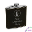 LEATHERETTE FLASK (6oz)-1
