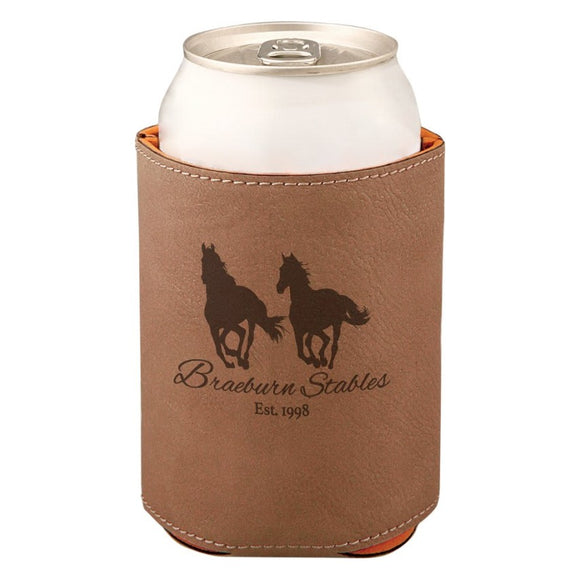 LEATHERETTE BEVERAGE HOLDER