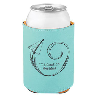 Buy teal LEATHERETTE BEVERAGE HOLDER