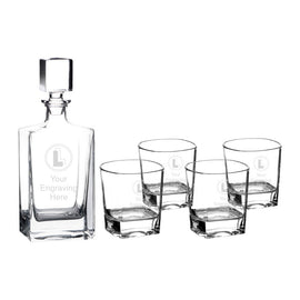 RECTANGLE DECANTER SET