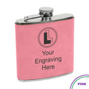 LEATHERETTE FLASK (6oz)-6