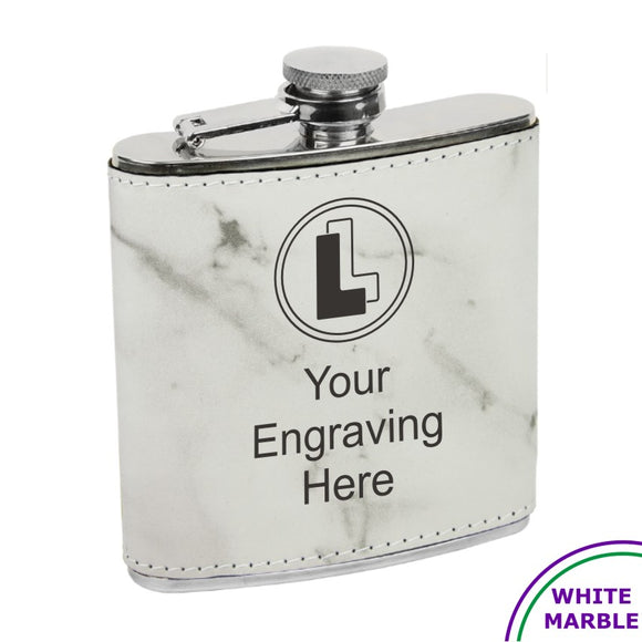 LEATHERETTE FLASK (6oz)