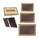BRONZE RECTANGLE MEMORIAL SIGN W/ROD-1