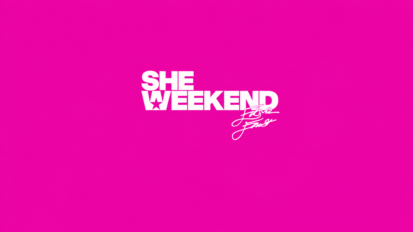 SHE WEEKEND KEYCHAIN
