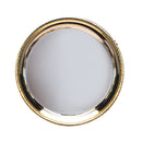 NICKEL PLATED TRAY W/GOLD EDGE-3