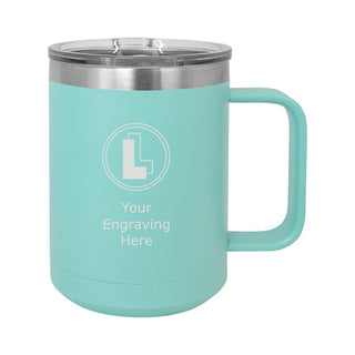 Buy teal POLAR CAMEL 15oz COFFEE MUG