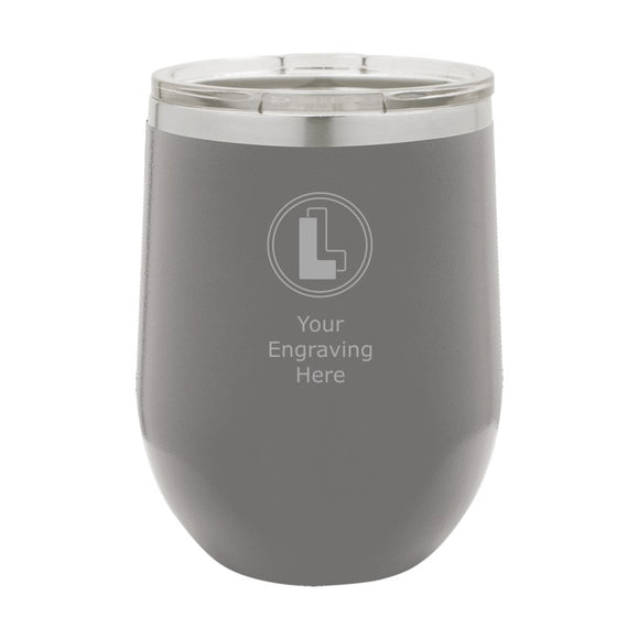 POLAR CAMEL 12oz STEMLESS WINE GLASS