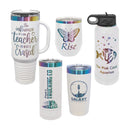 WHITE/PRISM ION-PLATED DRINKWARE-1