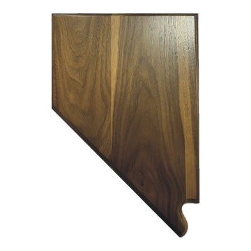 NEVADA  WALNUT WOOD PLAQUE