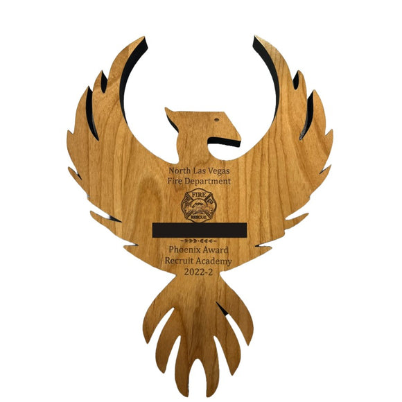 ENGRAVED CUSTOM SHAPED PLAQUE