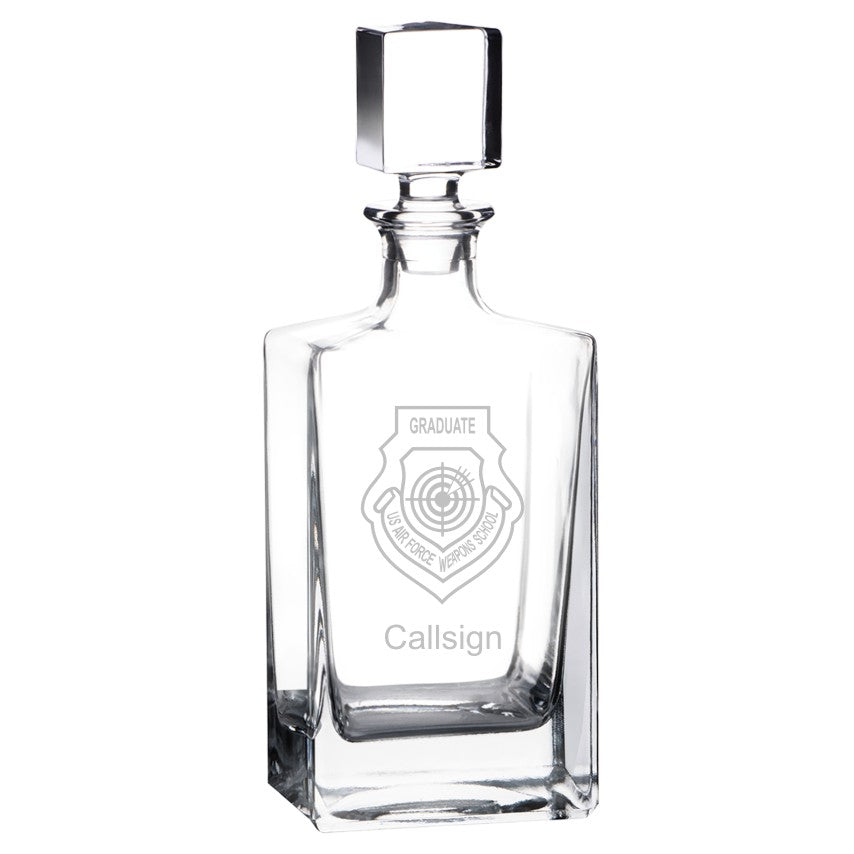 WPS RECTANGLE DECANTER - 0