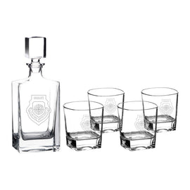 WPS RECTANGLE DECANTER SET