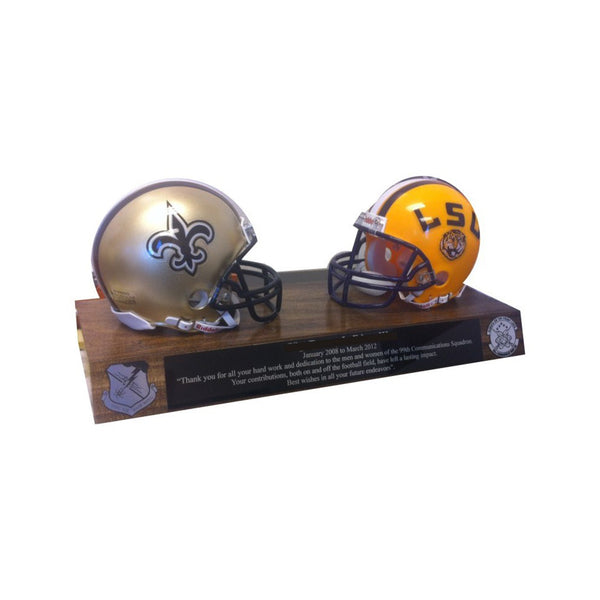 HELMET  BASES & PLAQUES