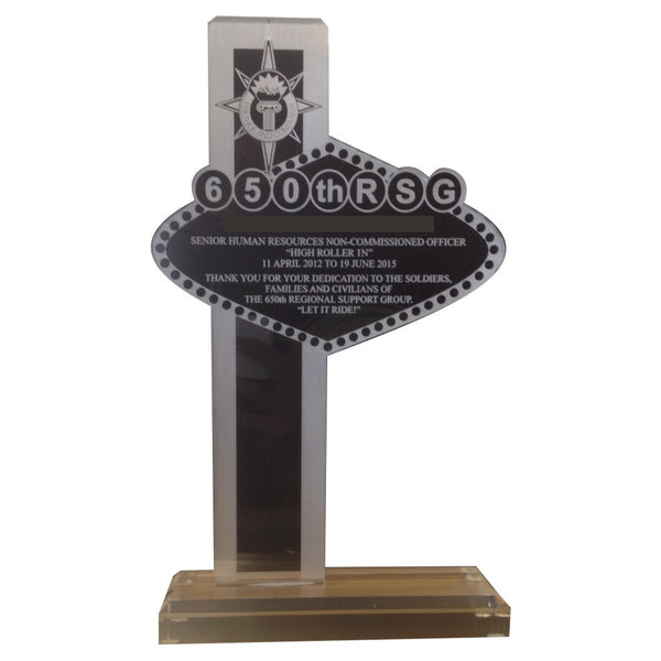 CUSTOM ACRYLIC AWARDS