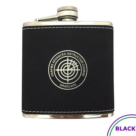 AIC LEATHERETTE FLASK - 0