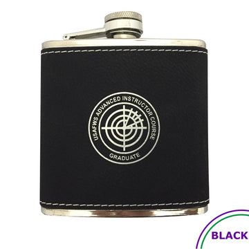AIC LEATHERETTE FLASK - 0
