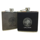 AIC LEATHERETTE FLASK-4