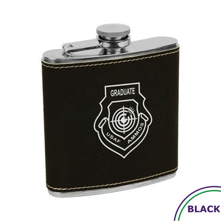 AMMOS LEATHERETTE FLASK