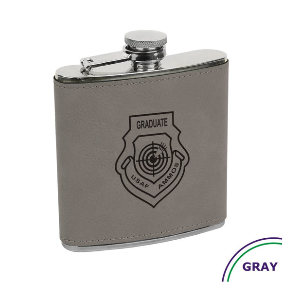 AMMOS LEATHERETTE FLASK