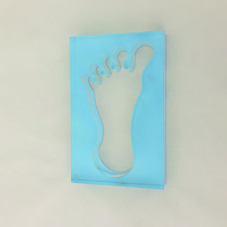 Buy blue Baby Feet Outline - Clearance