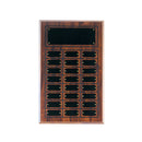 Dark Finish Plaque 