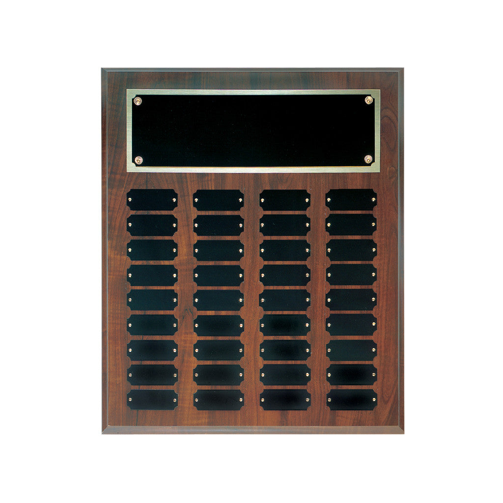 Dark Finish Plaque 