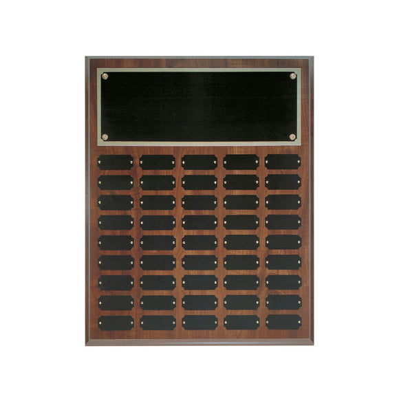 Dark Finish Plaque 