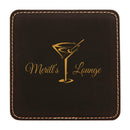 LEATHERETTE COASTER SET-19