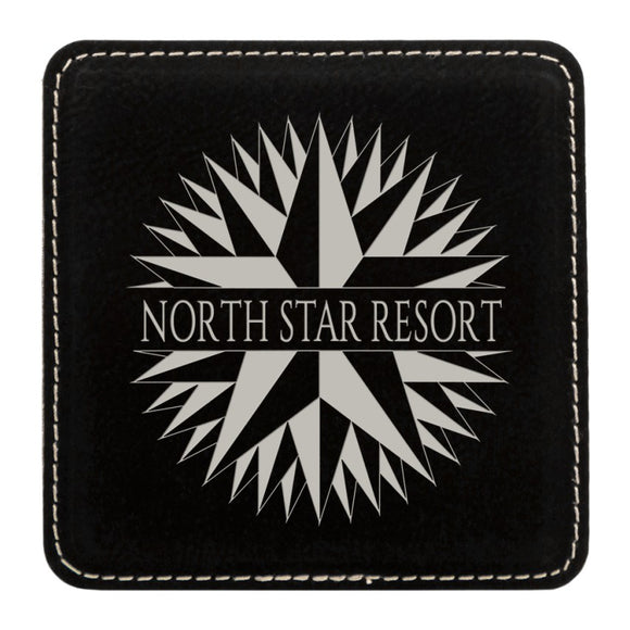 LEATHERETTE COASTER