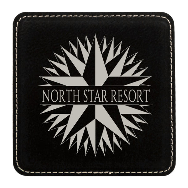 LEATHERETTE COASTER