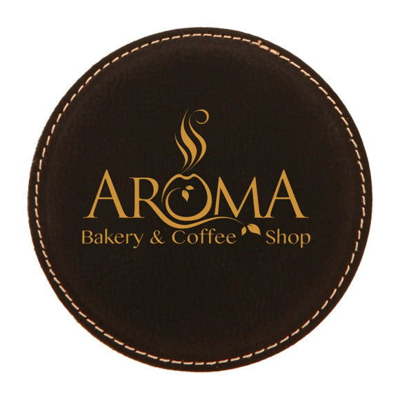 LEATHERETTE COASTER