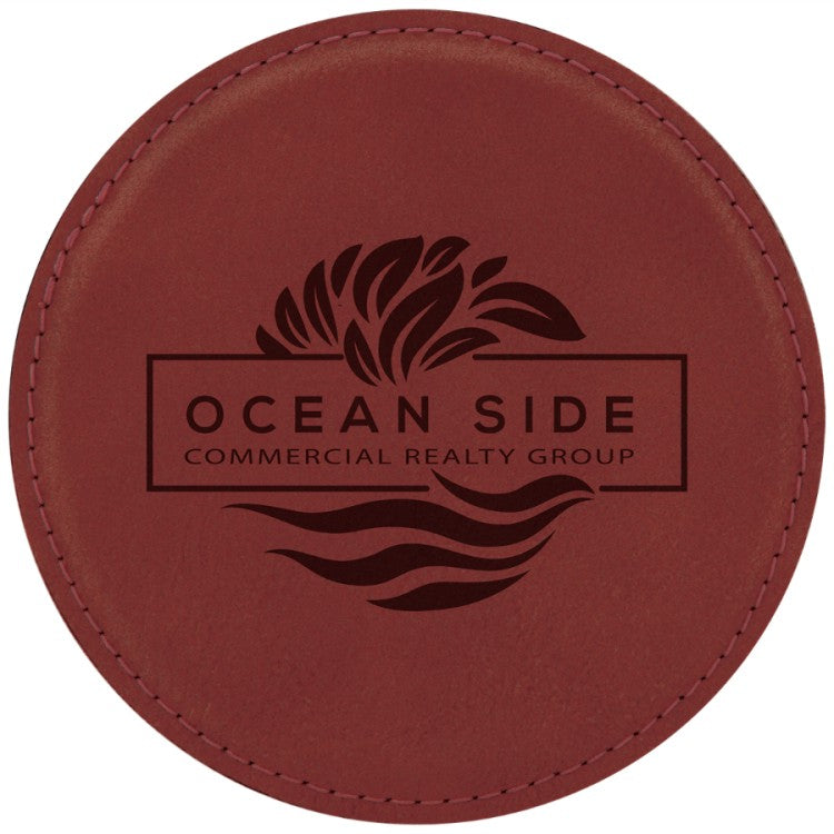 LEATHERETTE COASTER