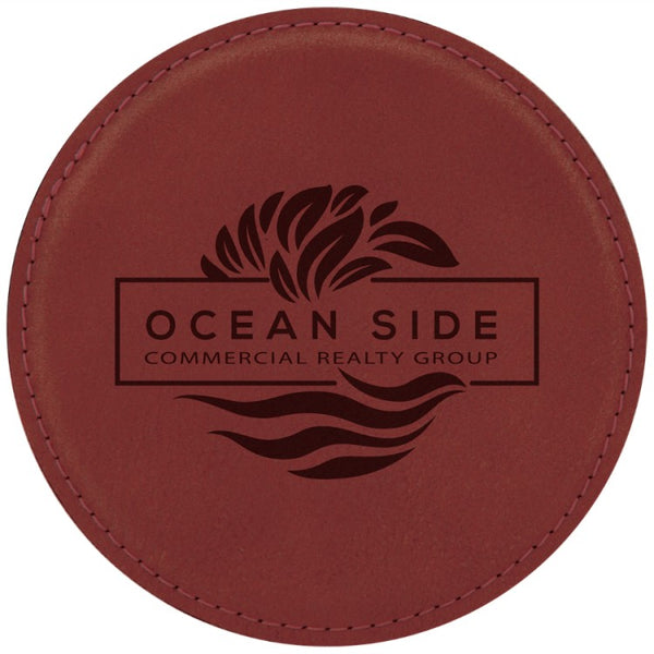 LEATHERETTE COASTER