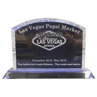CRYSTAL DOMED AWARD