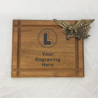 Plaque with Eagle - Clearance