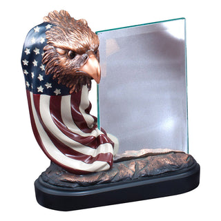 Eagle Bust Glass