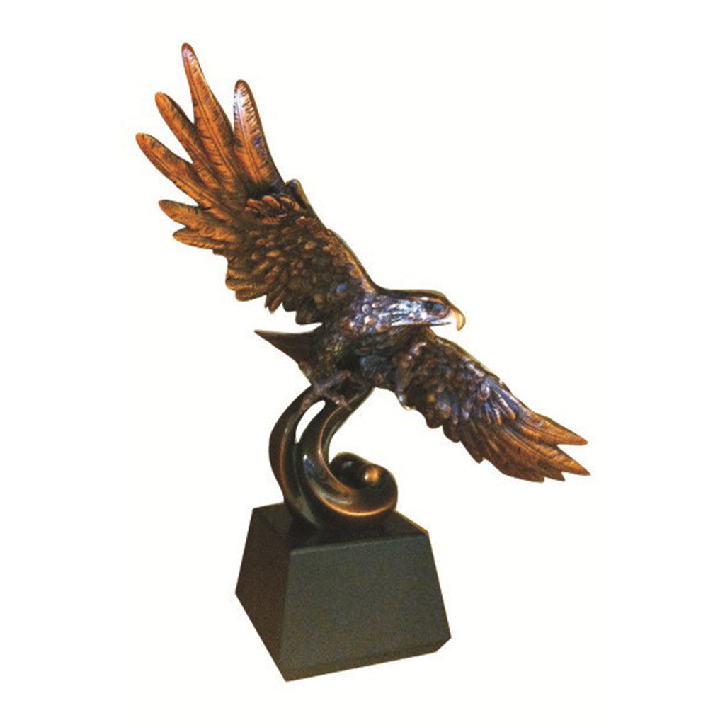 Eagle On Swirl 