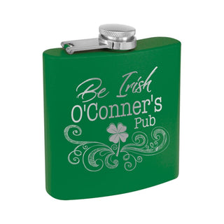 Buy green COLOR FLASK (6oz)