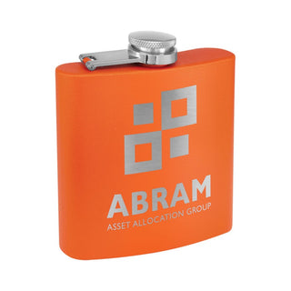 Buy orange COLOR FLASK (6oz)