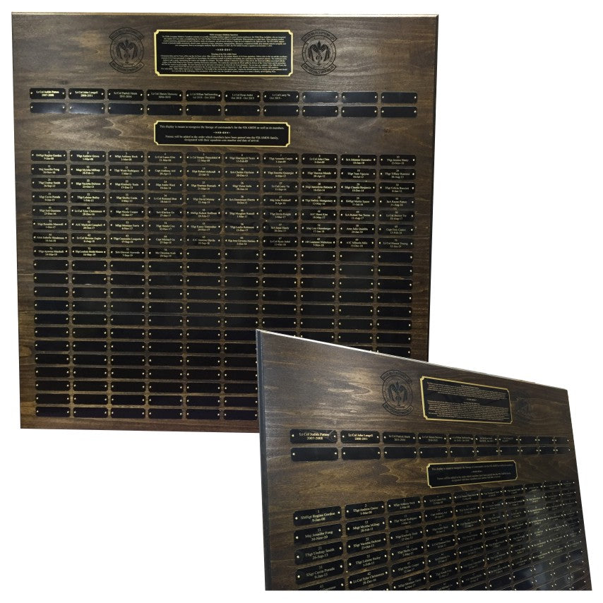 CUSTOM PERPETUAL PLAQUES
