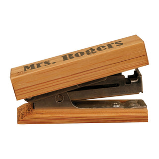 Mini Bamboo Stapler 