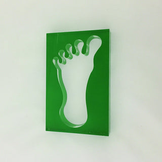 Buy green Baby Feet Outline - Clearance