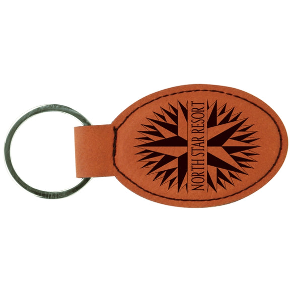 OVAL KEYCHAIN
