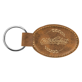 Buy rustic-gold OVAL KEYCHAIN