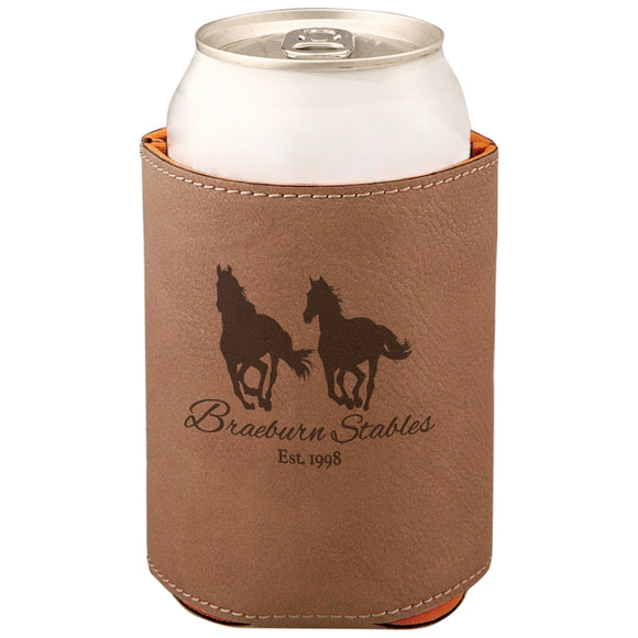 LEATHERETTE BEVERAGE HOLDER