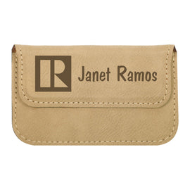 Leatherette Card Case 